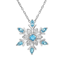 Load image into Gallery viewer, Christmas Snowflake Necklace