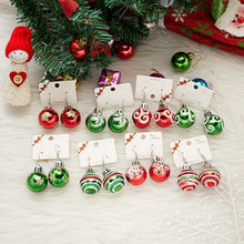 Load image into Gallery viewer, Christmas Bauble Earrings