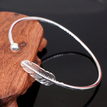 Load image into Gallery viewer, Tibetan Silver Guardian Angel Bangle