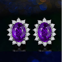 Load image into Gallery viewer, Crystal Retro Earrings