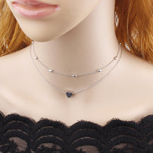 Load image into Gallery viewer, Multi Layer Heart Necklace