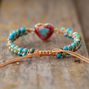 Handmade Love Heart Bracelet