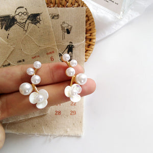 Flower of Pearl Earrings