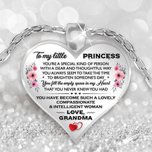Load image into Gallery viewer, Granddaughter Love Necklace