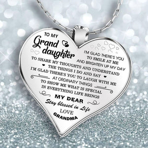 Granddaughter Love Necklace