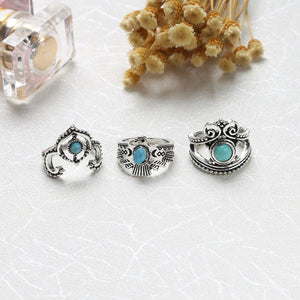 Turquoise Mystique Ring Set