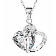 Load image into Gallery viewer, Austrian Crystal Heart Pendants
