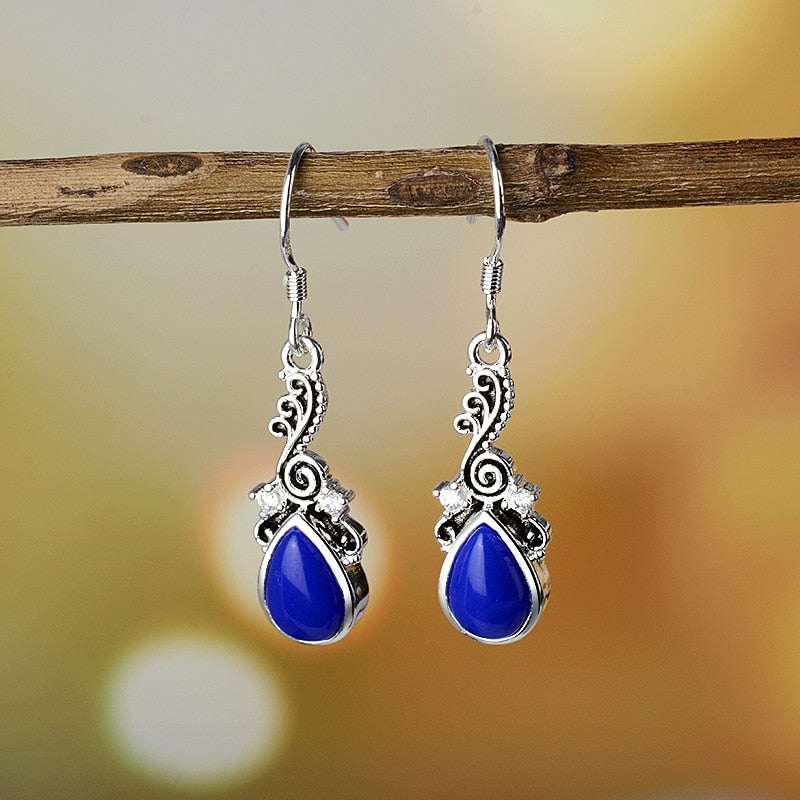 Blue Vintage Drop earrings