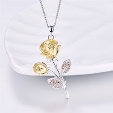 Load image into Gallery viewer, Golden Rose Necklace