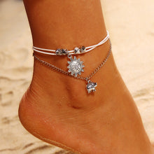 Load image into Gallery viewer, Bohemian Elephant Sun Anklet