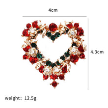 Load image into Gallery viewer, Christmas Love Brooch