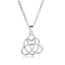 Load image into Gallery viewer, Infinity Celtic Love Necklace