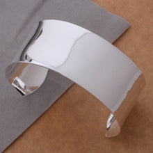 Load image into Gallery viewer, 925 Silver Adjustable Plain Bangle