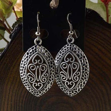 Load image into Gallery viewer, Ethnic Tibetan Silver Earrings