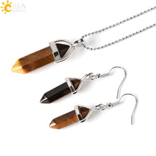 Load image into Gallery viewer, Natural Stone Jewelry Set