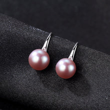 Load image into Gallery viewer, Cultured Natural Pearl Earrings