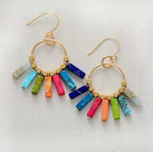Load image into Gallery viewer, Happiness and Peace Boho Earrings