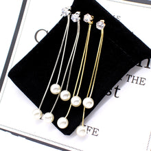 Load image into Gallery viewer, Pearl Drop Faux Earrings