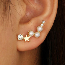 Load image into Gallery viewer, Crystal Star Dipper Earrings