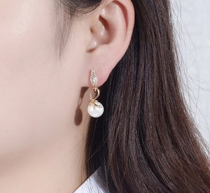 Luxury Leaf Drop Earrings