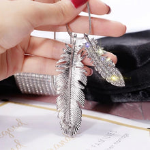 Load image into Gallery viewer, Angel Feather Pendant Necklace