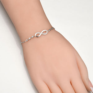 Infinity Boho Crystal Bracelet