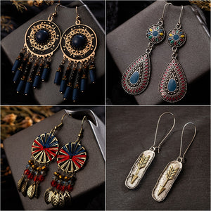 Vintage Handmade Boho Earring Collection