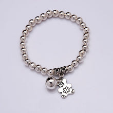 Load image into Gallery viewer, Bear Bell Charm Bracelet