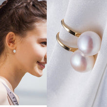Load image into Gallery viewer, Faux Pearl Drop Earrings