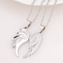 Load image into Gallery viewer, Couples Angel Wing Pendant Set