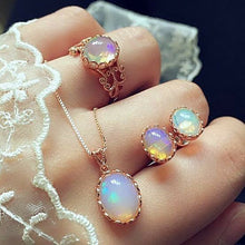Load image into Gallery viewer, Bohemia Moonstone Jewelry Sets