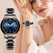 Load image into Gallery viewer, Crystal Quartz Ladies Watch
