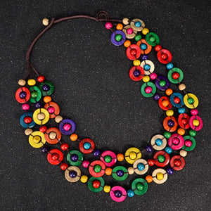 Bohemia Multi Layer Beads Necklace