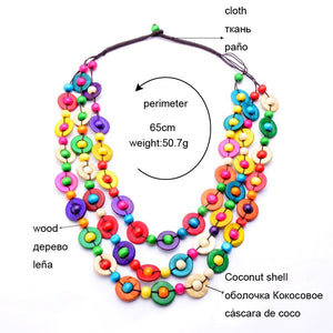 Bohemia Multi Layer Beads Necklace