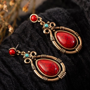 Chic Natural Stone Earrings