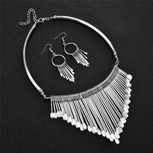 Load image into Gallery viewer, Boho Tassels Pendant Jewelry Sets