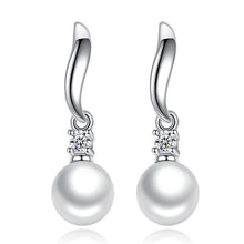 Load image into Gallery viewer, Silver Freshwater Earrings