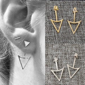 Arrow Head Drop Earrings