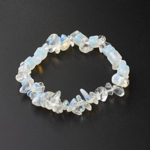 Crystal Gemstone Bracelet Bead Chakra Natural Stone Stretch Reiki Jewellery Gift