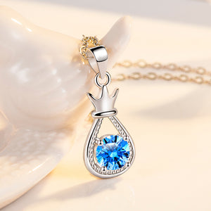 Crown Crystal Necklace