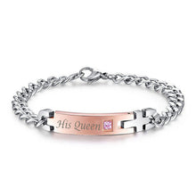 Load image into Gallery viewer, His Queen &amp; Her King Pair Love Bracelets