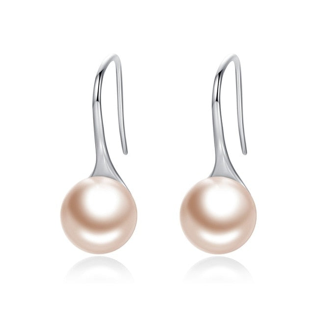 925 Silver Pearl Earrings