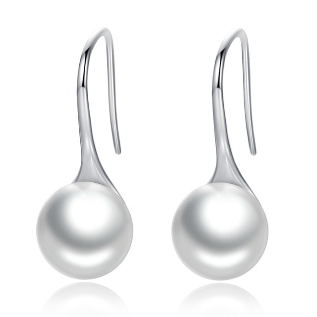 925 Silver Pearl Earrings