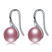 Load image into Gallery viewer, Freshwater Pearl Style Silver Earrings