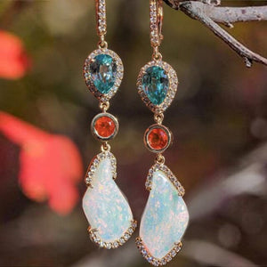 Gilson Opal Drop Earrings