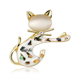 Cat Brooch Collection