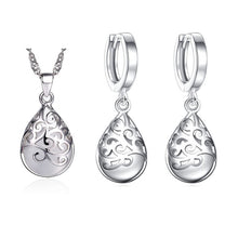 Load image into Gallery viewer, Moonlight Opal Silver Tears Jewelry Set