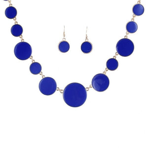Multicolor Circles Shape Jewelry Sets