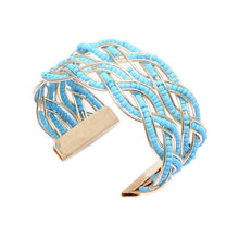 Load image into Gallery viewer, Boho Gold Hollow Bangles
