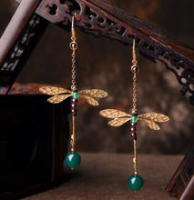 Load image into Gallery viewer, Dragonfly Earrings